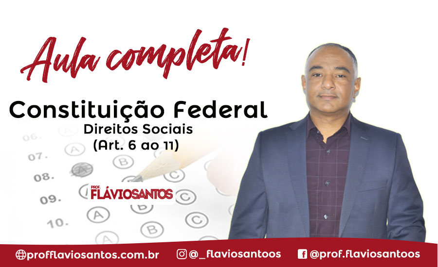 CF 3B - ART 6 - 11 (DIREITOS SOCIAIS)