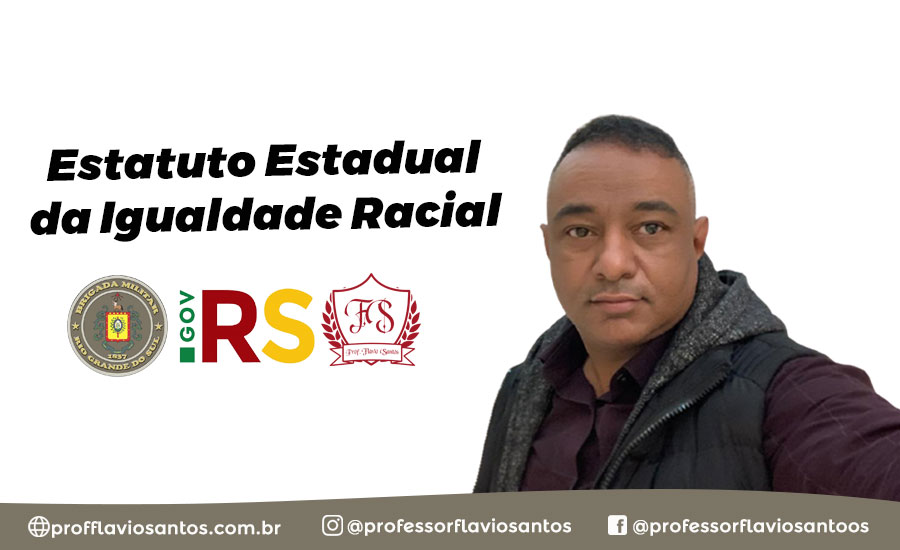 IGUALDADE RACIAL - ESTATUTO ESTADUAL DA IGUALDADE RACIAL