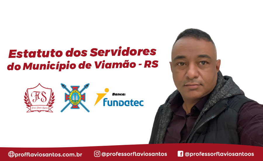 RJ - ESTATUTO DOS SERVIDORES DE VIAMÃO - RS