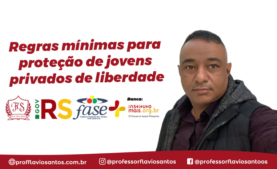 REGRAS MÍNIMAS PARA PROTEÇÃO DE JOVENS PRIVADOS DE LIBERDADE