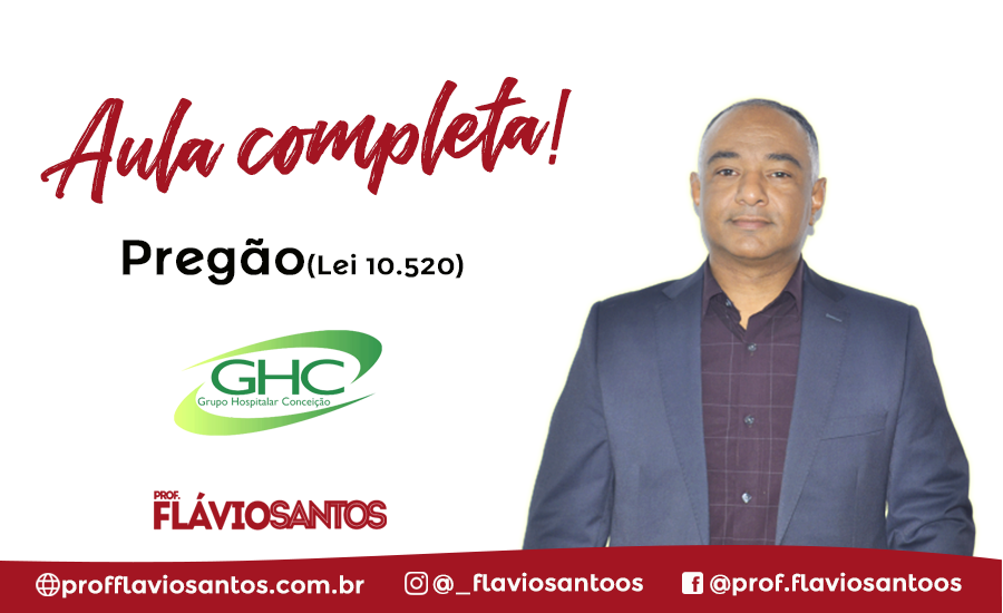 PREGÃO (LEI 10.520)