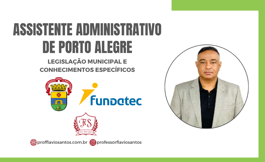 CONCURSO ASSISTENTE ADMINISTRATIVO DE PORTO ALEGRE