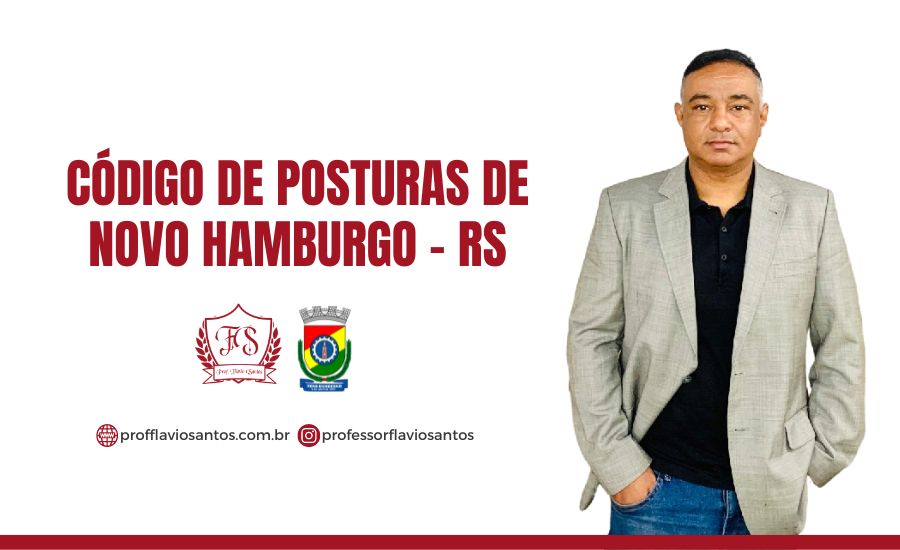 CÓDIGO DE POSTURAS DE NOVO HAMBURGO - RS