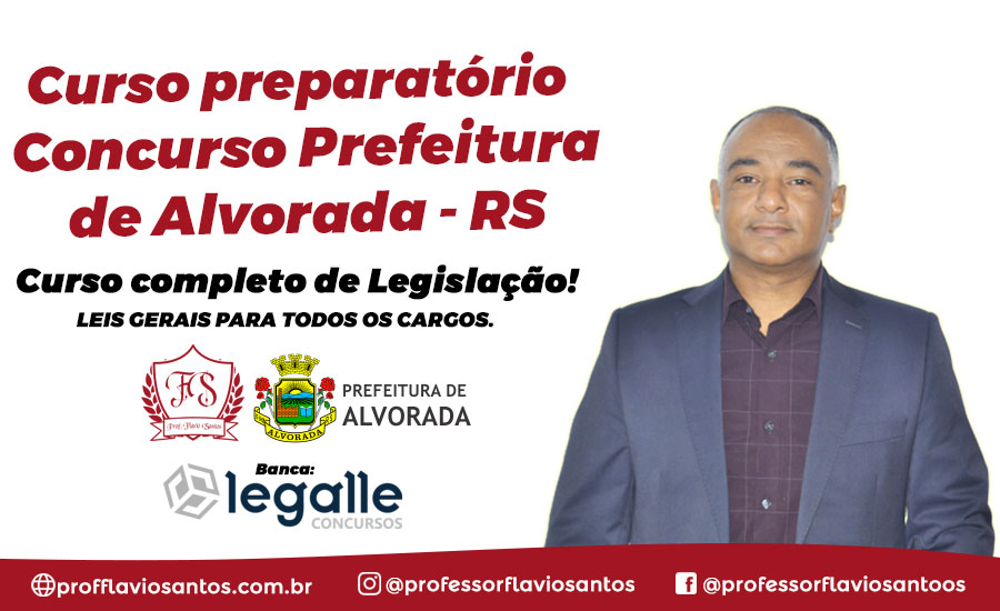 CONCURSO PREFEITURA DE ALVORADA - RS
