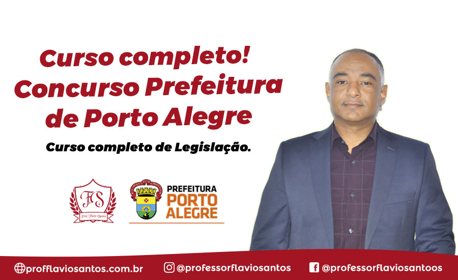 CONCURSO PREFEITURA DE PORTO ALEGRE